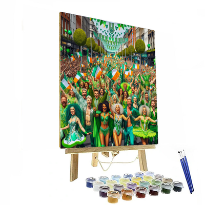 St. Patrick's Festival - Dublin Painting By Numbers Kit