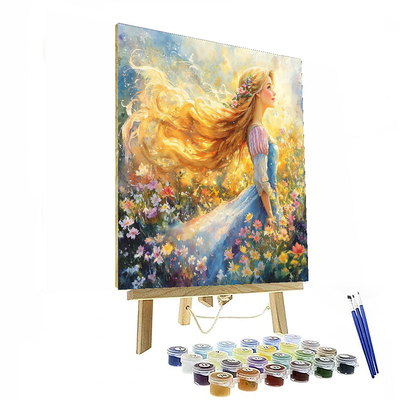 Rapunzel's Magical Moments - Disney Inspired Numbered Painting Kits