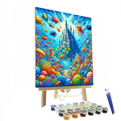 Underwater Castle Adventure Paint By Color