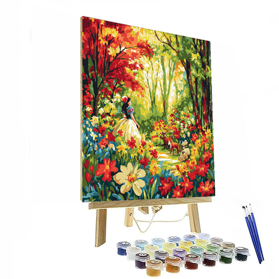 Snow White's Garden Of Friendship - Disney Inspired Numbered Painting Kits