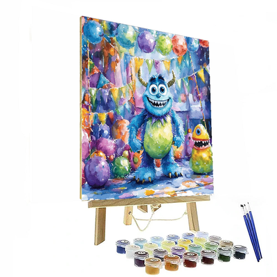 Sully's Scare Tactics - Disney Inspired Paint By Numbers Kits