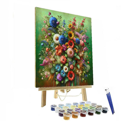 Vibrant Garden Of Dreams Paint By Numbers Kits