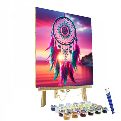 Mystical Dreamcatcher Paint By Numbers