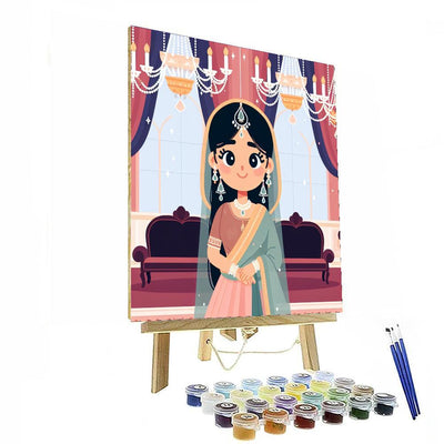 Enchanted Princess Ball Paint By Numbers