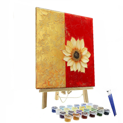 Gustav Klimt Inspired Blossoming Heritage  Numbered Painting Kits