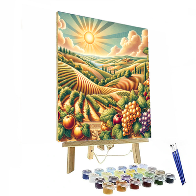 Italian Countryside Charm Numbered Painting Kits