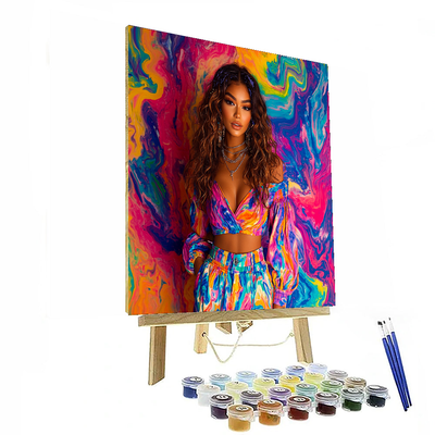 Zendaya: The Bright Star Of A New Generation Paint By Numbers Art