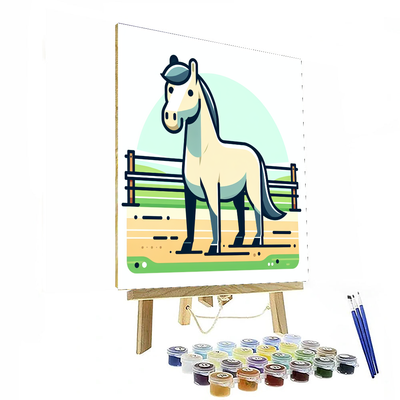 Heroic Horses Paint By Numbers Kits