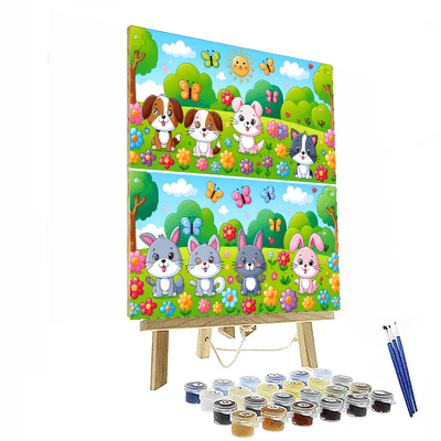 Pet Adventures Painting By Numbers Kit