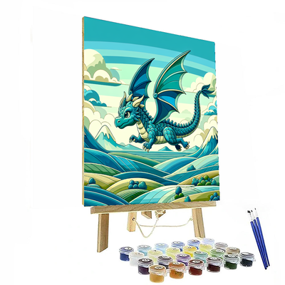 Mystical Dragon Journey Paint By Number