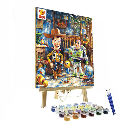 Toy Story Playtime Fun - Disney Inspired Numbered Painting Kits