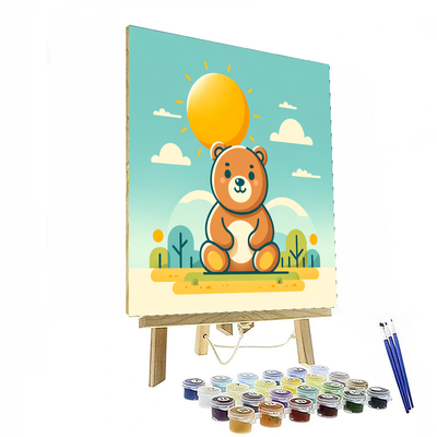 Sunshine Bear Painting By Numbers Kit