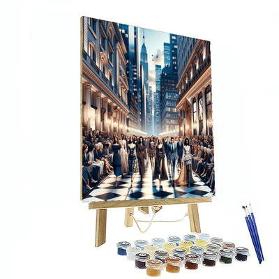 New York Fashion Week - New York City Paint By Numbers Art