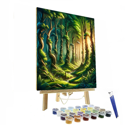 Mystical Forest Dreams Numbered Painting Kits