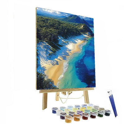 Fraser Island - Queensland Numbered Painting Kits