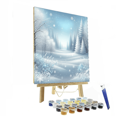 Timeless Winter Wonderland Painting By Numbers Kit