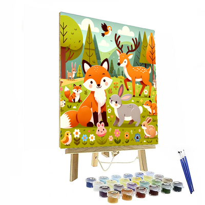 Fantastic Forest Fun Paint By Numbers Kits