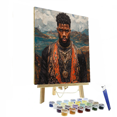 Michael B. Jordan: The Inspiring Journey Of Killmonger DIY Paint By Numbers