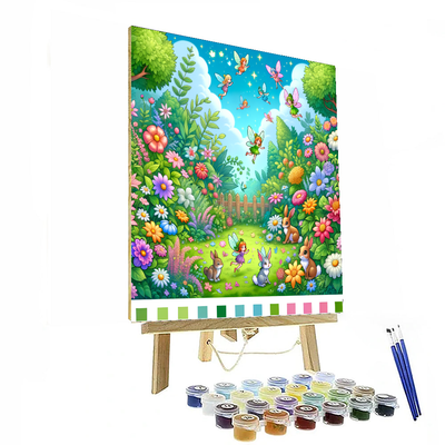 Enchanted Garden Escape Paint By Color