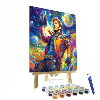 Chris Pratt: The Star-lord Of Adventure Paint By Numbers Kits