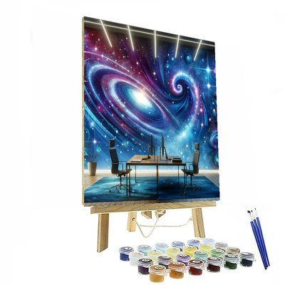 Dreamy Cosmos Paint By Number