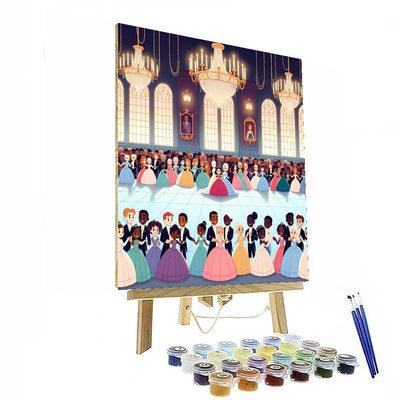 Fairy Tale Princess Ball Paint By Color