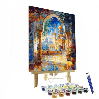 Aladdin's Royal Palace - Disney Inspired Paint By Color