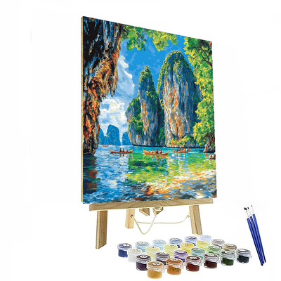 Phang Nga Bay Paint By Numbers Art