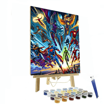 Marvel Universe Adventure Painting Number Kit