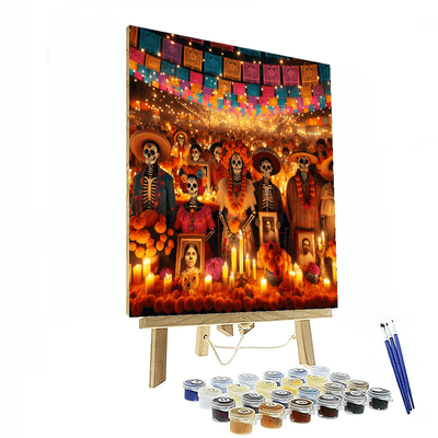 Day Of The Dead - Mexico Paint By Numbers Art