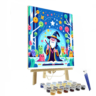 Magical Wizard World Numbered Painting Kits