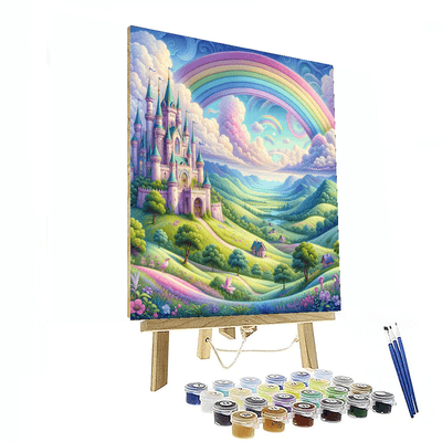 Fantasy Kingdom Landscape DIY Paint By Numbers