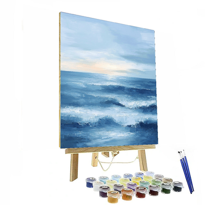 J.M.W. Turner Inspired Dreaming Of The Sea  Paint By Numbers Art