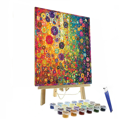 Gustav Klimt Inspired Timeless Patterns  Numbered Painting Kits