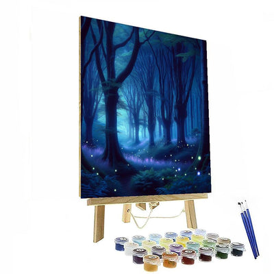 Twilight Forest Glimpse Paint By Number