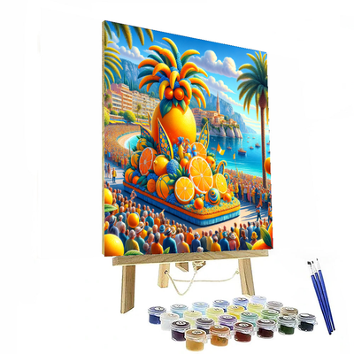 Lemon Festival - Menton Painting By Numbers Kit