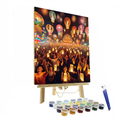 Taiwan Lantern Festival Numbered Painting Kits