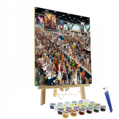 San Diego Comic-con International - United States Painting By Numbers Kit