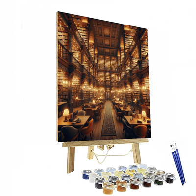 Library Of Dreams Painting Number Kit