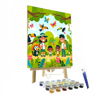 Jungle Explorers Paint By Numbers