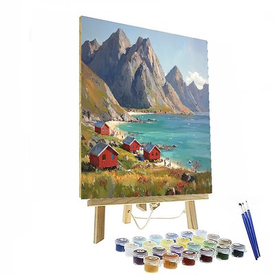 Lofoten Islands DIY Paint By Numbers