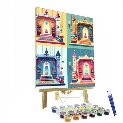 Enchanted Castle Mystery Paint By Number