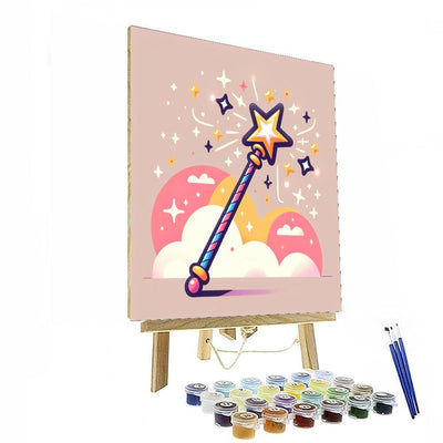 Sparkly Magic Wand Paint By Numbers Kits