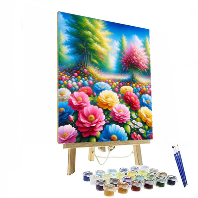 Vibrant Spring Blooms Paint By Numbers Kits