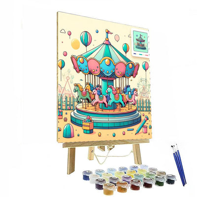 Fantasy Fairground Numbered Painting Kits