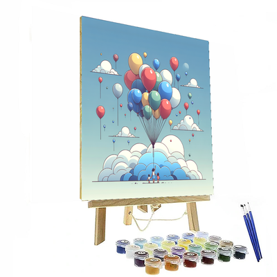 Balloon Festival Painting By Numbers Kit