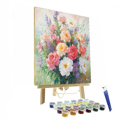 Renoir Inspired Fragrant Blooms  Numbered Painting Kits