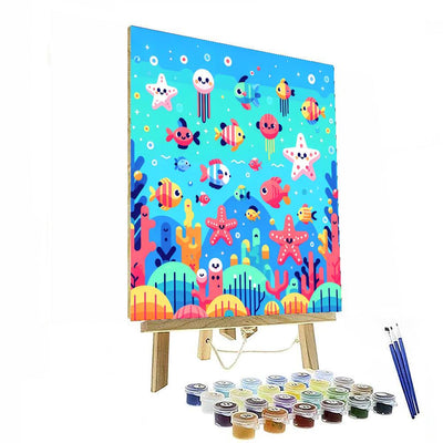 Underwater Kingdom Exploration DIY Paint By Numbers