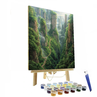 Wulingyuan Scenic Area - Zhangjiajie Paint By Numbers Kits