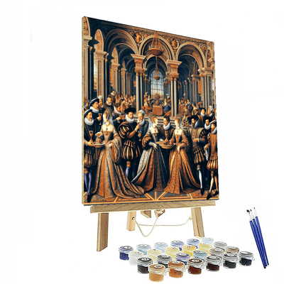 Historic Renaissance Gala Number Painting